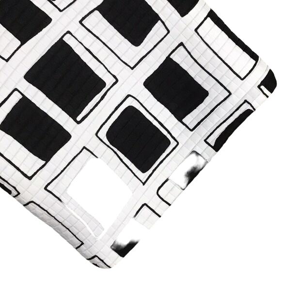 Investments Women’s Size 8 Black White Square Block Pattern Career Jacket NWT - Picture 14 of 16